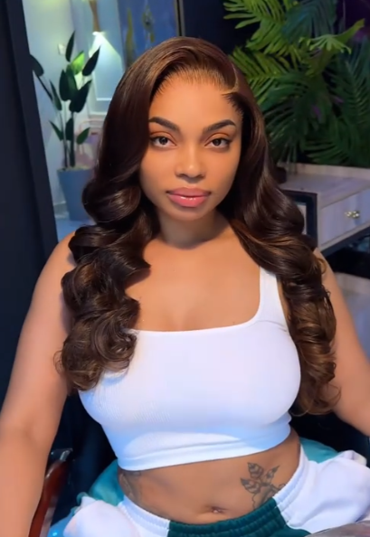 #4 Brown Color Body Wave 3 Bundles Human Hair Remy Extensions