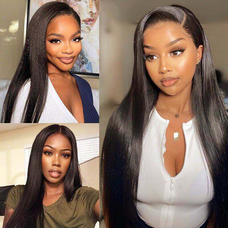 13x4 Lace Front Straight Wig With Baby Hair