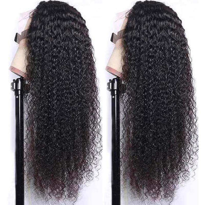 4X4 Lace Closure Wig Water Wave Human Hair Wet and Wave