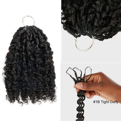 Seamless Crochet Human Hair – Natural Blend, Fast Install & Full Coverage
