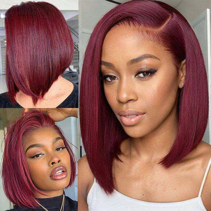 99J 13x4 Lace Front Short Bob Wig
