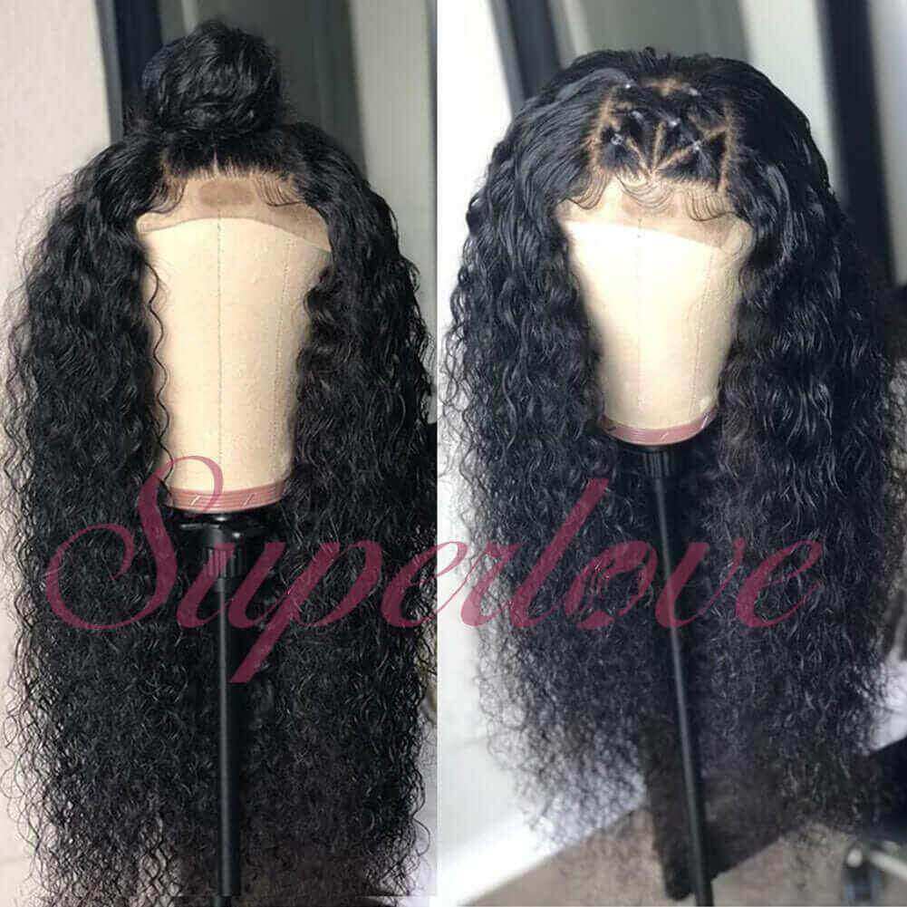 4X4 Lace Curly Wig Wigs 150% density