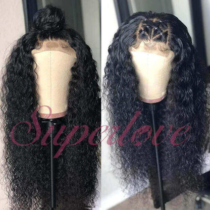 4X4 Lace Curly Wig Wigs 150% density