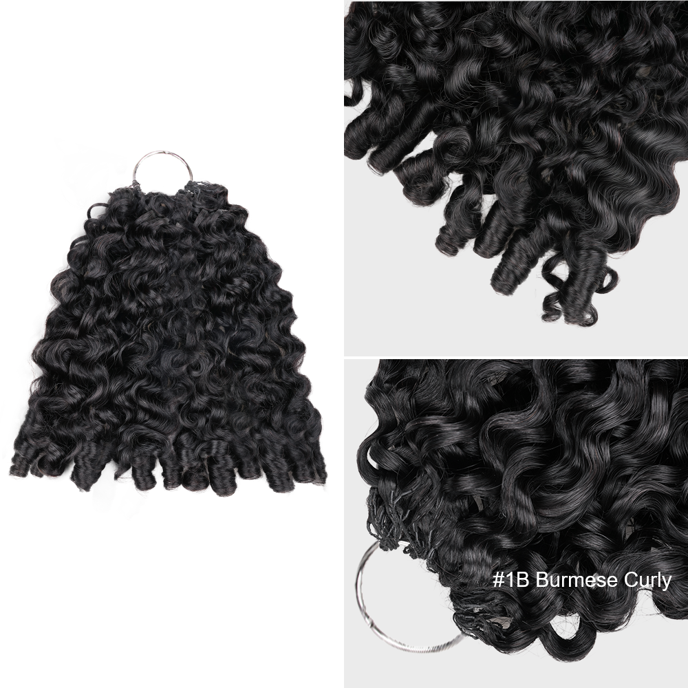 Seamless Crochet Human Hair – Natural Blend, Fast Install & Full Coverage