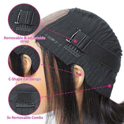 Glueless Max-cap Superlove Wear Go Pre-Cut 20 inch Body Wave Human Hair Wig