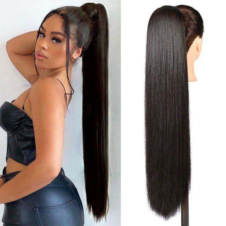 360 Hd Transparent Lace Front Straight Wigs with Baby Hair in Natural Color