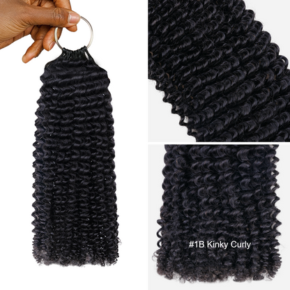 Seamless Crochet Human Hair – Natural Blend, Fast Install & Full Coverage