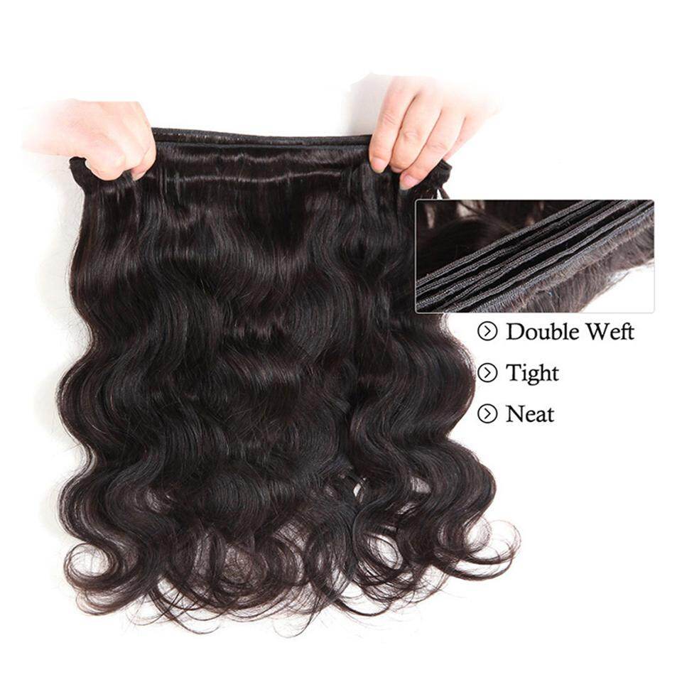 (B1) Body Wave 3 Bundles Virgin Hair Extensions For women 28 30 Inch