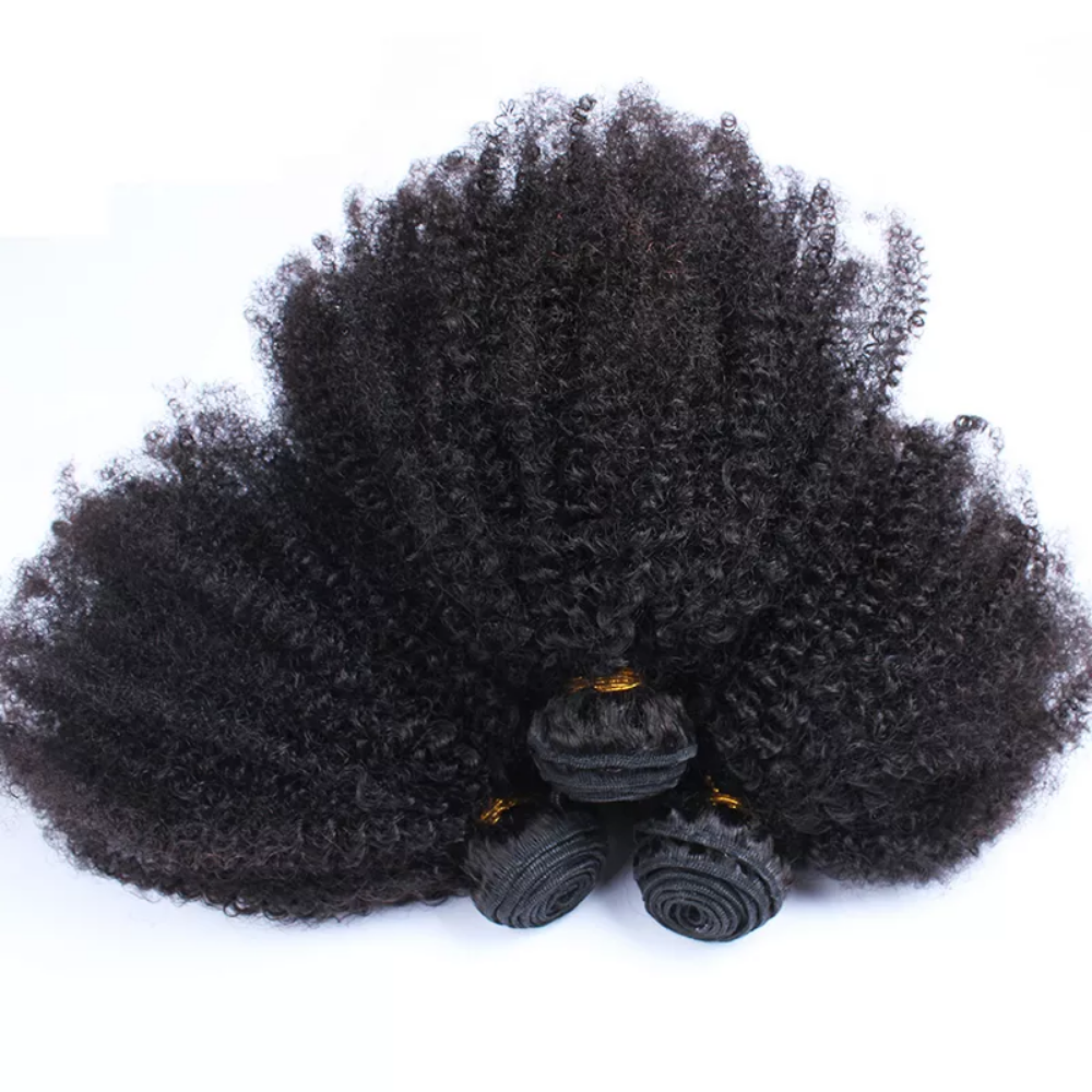 Afro Curly 3 Bundles Virgin Small Tight Curly