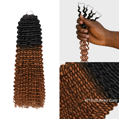 Seamless Crochet Human Hair – Natural Blend, Fast Install & Full Coverage