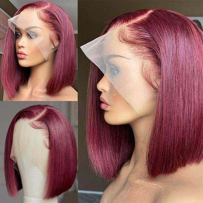 99J 13x4 Lace Front Short Bob Wig