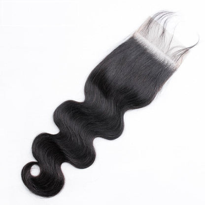 (B1) Body Wave 3 Bundles With 4x4 Closure Human Hair Extension for women