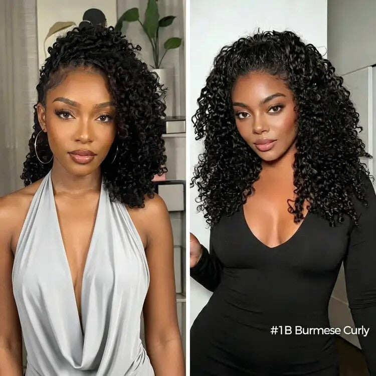 Seamless Crochet Human Hair – Natural Blend, Fast Install & Full Coverage