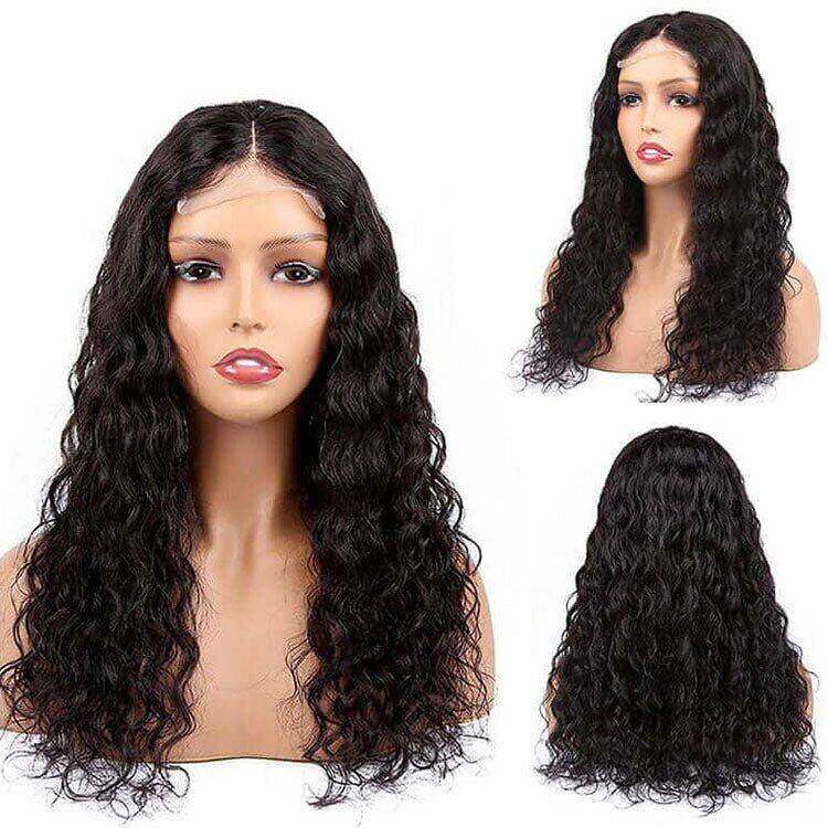 ReadytoGo Glueless 4x4 Lace Closure Deep Wave Wig