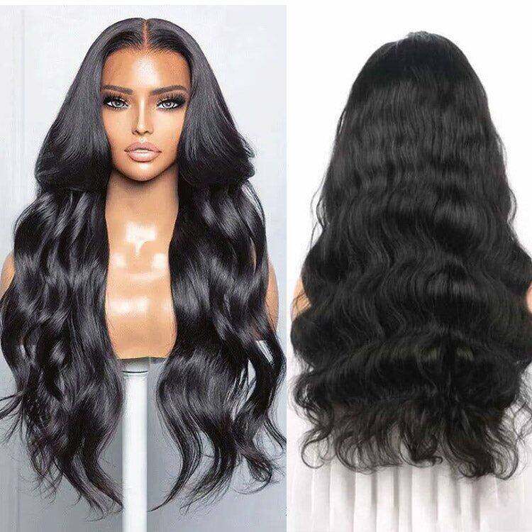4x4 Lace Closure Body Wave Wigs Preplucked With Baby Hair