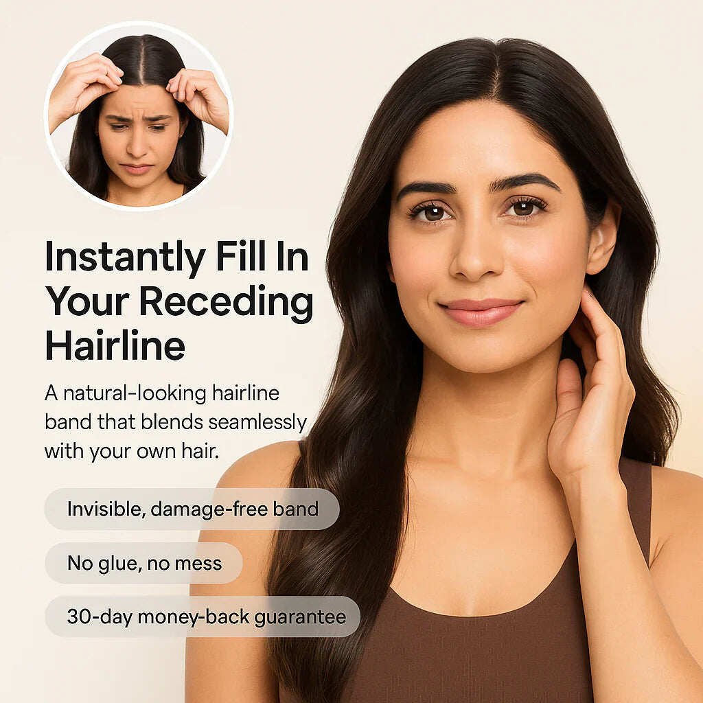 Hairline Topper- Clip Free