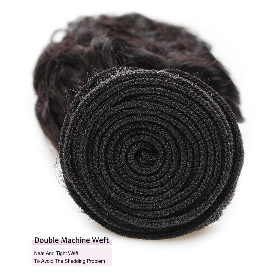 Kinky Curly 4 Bundles Virgin Human Hair Extensions 8-40 inches