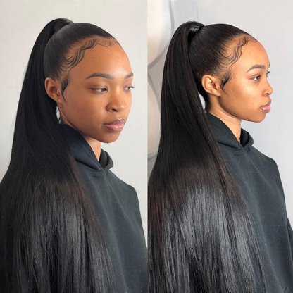 3 Bundles Straight Virgin Human Hair Extension 8-40 inches