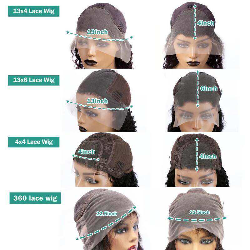 360 Hd Transparent Lace Front Straight Wigs with Baby Hair in Natural Color