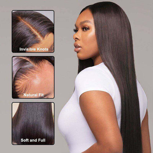 13x4 Lace Front Straight Wig With Baby Hair