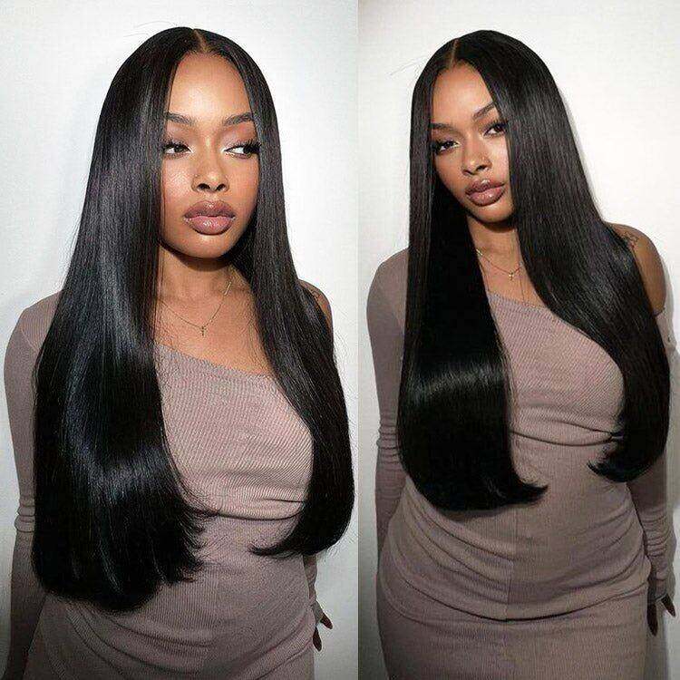 Superlove Hair 20 inch Glueless 5x5 Lace Closure Straight Invisible Knots Natural Virgin hair