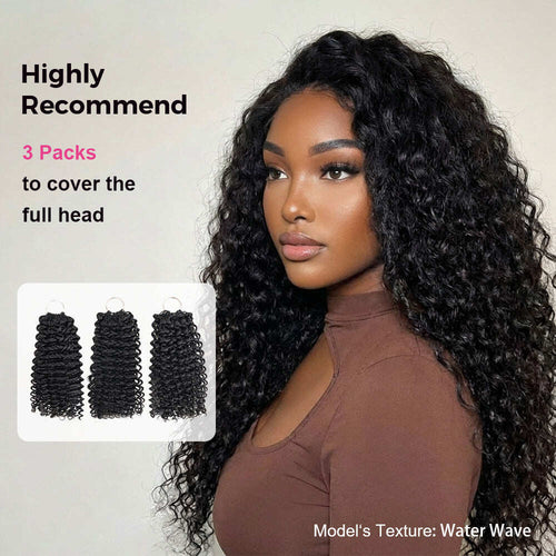 Seamless Crochet Human Hair – Natural Blend, Fast Install & Full Coverage
