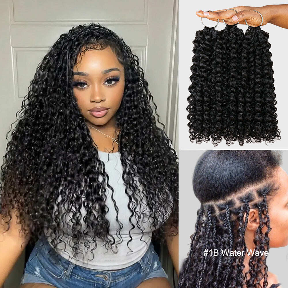 Seamless Crochet Human Hair – Natural Blend, Fast Install & Full Coverage