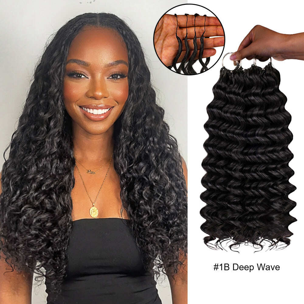 Seamless Crochet Human Hair – Natural Blend, Fast Install & Full Coverage