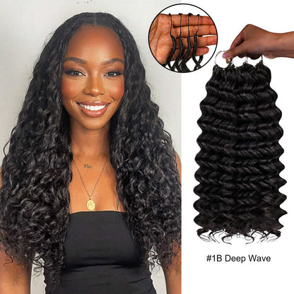 Seamless Crochet Human Hair – Natural Blend, Fast Install & Full Coverage