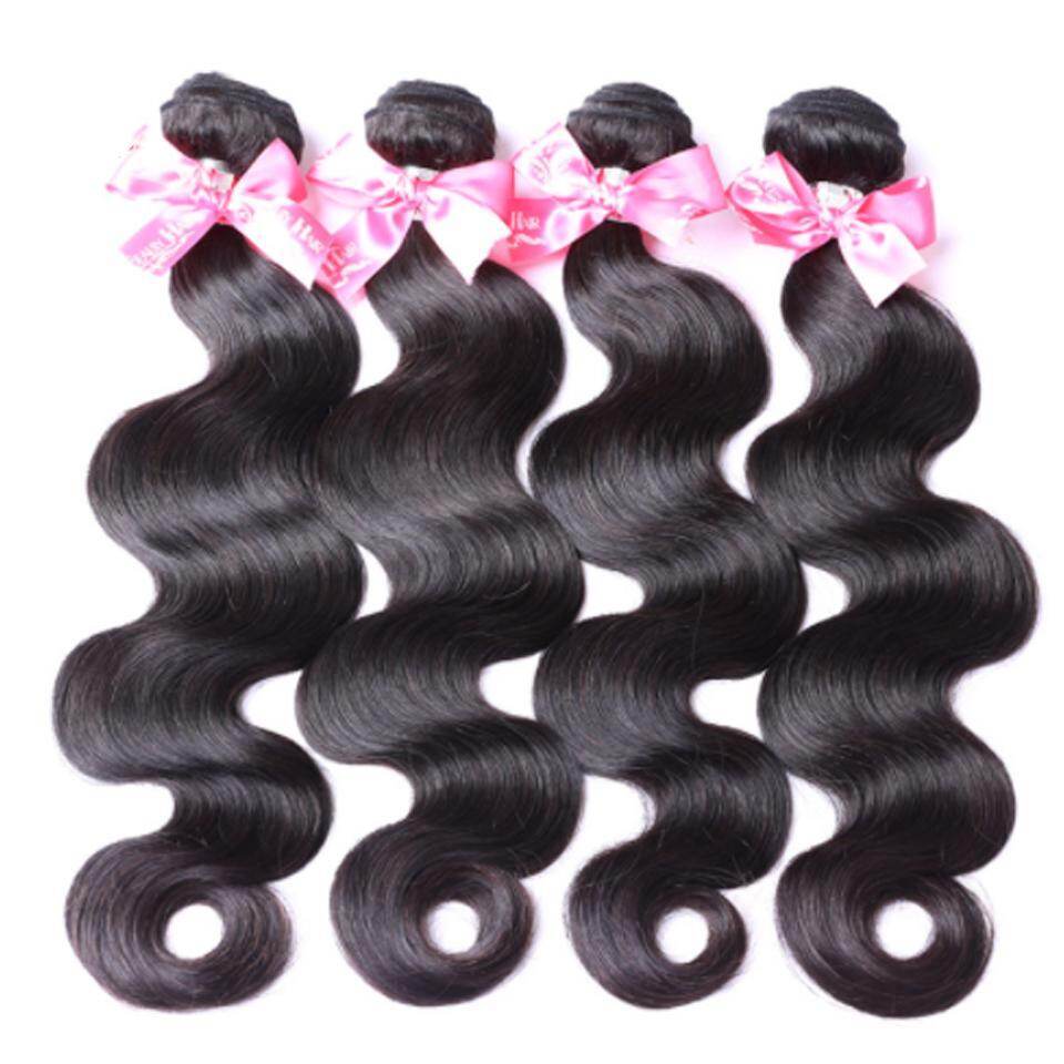 (B1) Body Wave 4 Bundles Virgin Human Hair Extension