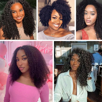 Afro Curly 3 Bundles Virgin Small Tight Curly