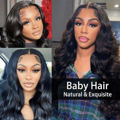 Superlove Hair 4x4 Body Wave Wigs With Baby Hair For Black Women