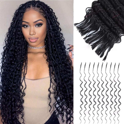 Bulk For Braiding Hair Deep Wave No Weft Virgin Human Hair for Braiding Hair