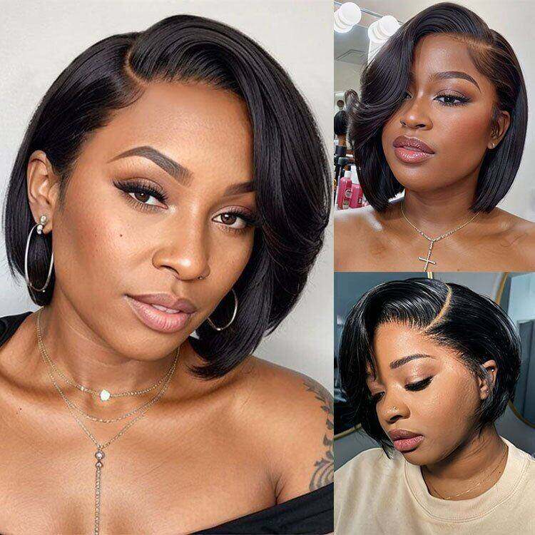 13x4 Lace Front Pixie Cut Wig Short Human Hair wig Short Wigs
