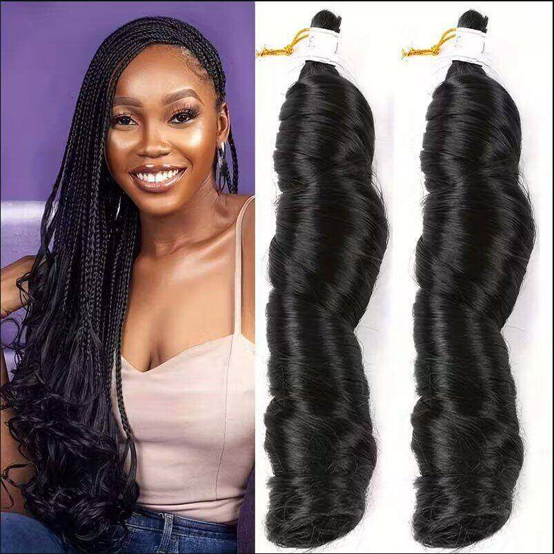 Superlove Women's Crochet Hair Extensions synthetic braiding hair, Easy to Install Crochet Braids for All Hair Types