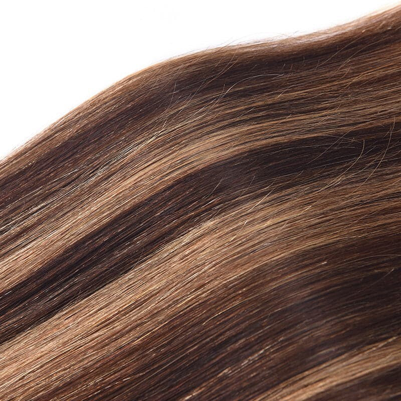 highlight #4/27 4 Bundles Straight Virgin Human Hair Extension